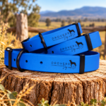 PVC Super Tuff Dog Collar – Blue