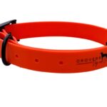 PVC Super Tuff Dog Collars- Orange