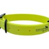 PVC Super Tuff Dog Collars- Yellow