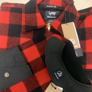 Swanndri Classic Dog Coat and BushShirt - Red and Black