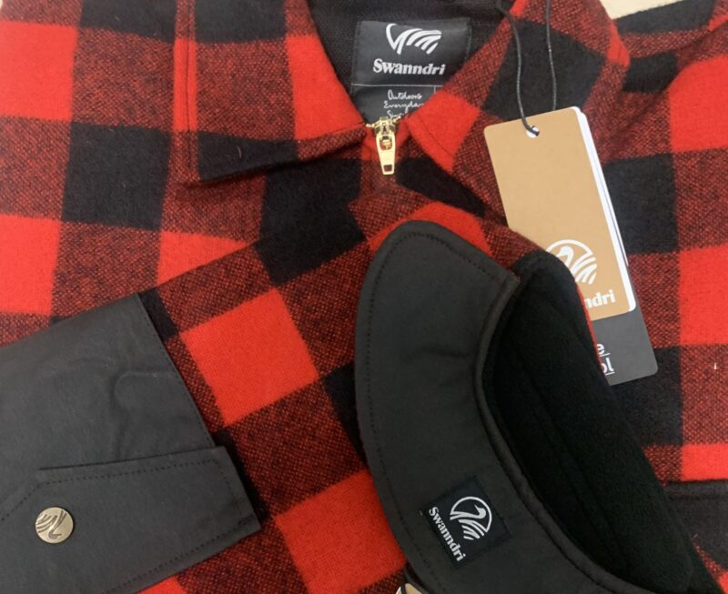 Swanndri Classic Dog Coat and BushShirt - Red and Black