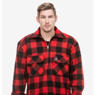 Swanndri Classic Dog Coat and BushShirt - Red and Black