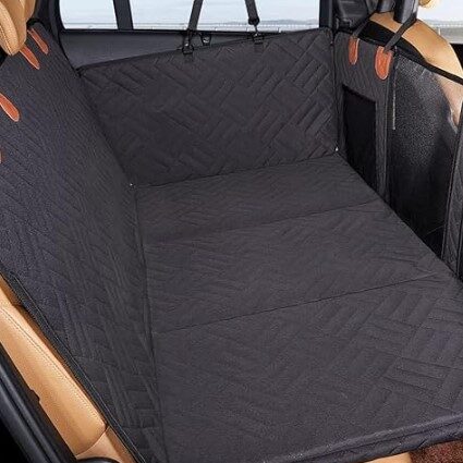 Hard Bottom Dog Car Seat Cover - Give your pets some room to move!