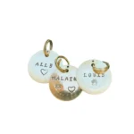 Hand Stamped Dog ID Tags