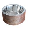 Handcrafted Mango Wood Dog Bowls