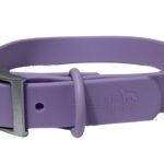 PREMIUM RANGE PVC Super Tuff Dog Collars- Mauve