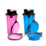 Travel Flask with Collapsible Bowls – Stay Prepared on Every Adventure!