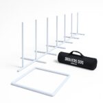 Drovers Dog and Co Weave Pole Set – Agility Training Kit for Dogs