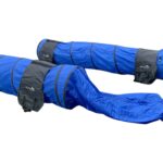 Drovers Dog and Co Agility Tunnels – Set of 2 | Dog Agility Training Equipment