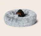 Calming Cuddler Dog Bed Silverfox 1
