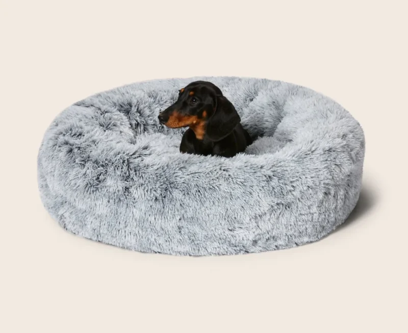 Calming Cuddler Dog Bed Silverfox 1