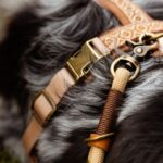 Drovers Dog & Co Handmade Adventure Harness & Leather Rope Lead Set